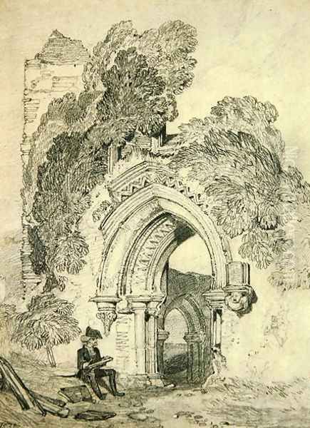 Romanesque Ruin - view 1