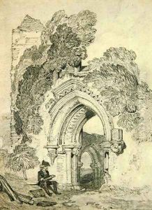 Romanesque Ruin by John Sell Cotman