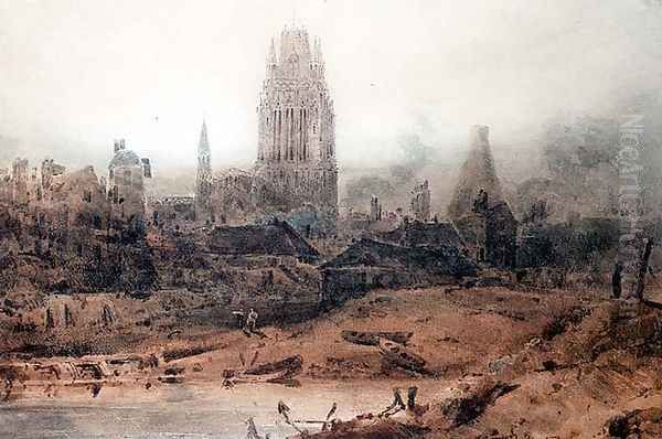 St. Mary Redcliffe, Bristol, 1802 - view 1
