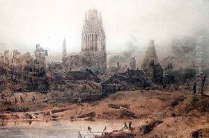 St. Mary Redcliffe, Bristol, 1802 by John Sell Cotman