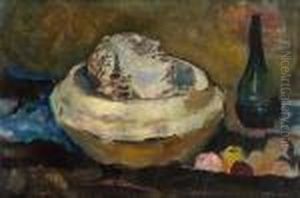 Johannes Hode Pa Et Fat by Bernhard Folkestad