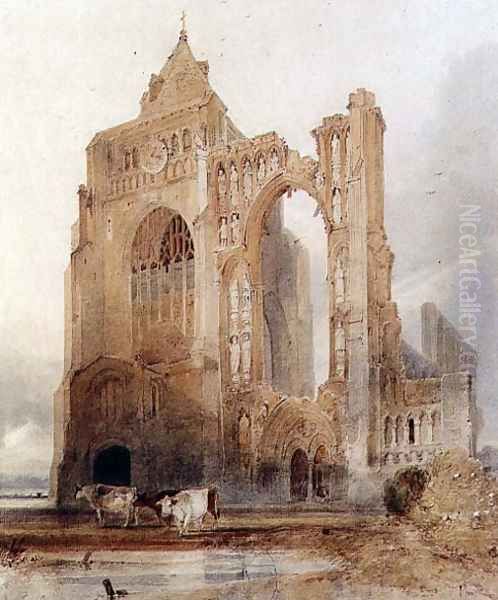 Croyland Abbey, Crowland - view 1