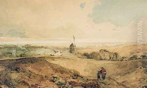 A View from Welton, Yorkshire, 1804 by John Sell Cotman