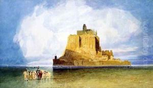 Mont Saint-Michel by John Sell Cotman