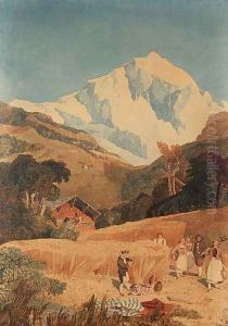 View of the Jungfrau-Horn, 1809 by John Sell Cotman