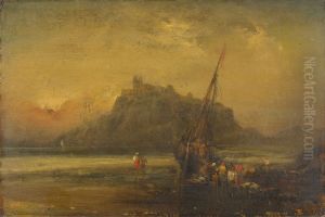 Beach Scene by John Sell Cotman