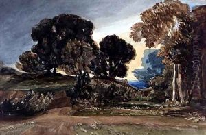 A Wooded Park by John Sell Cotman