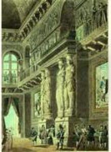 Vue De La Nouvelle Entree Du Musee Du Vatican, En 1790