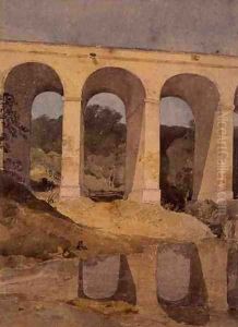Chirk Aqueduct, 1806-7 by John Sell Cotman