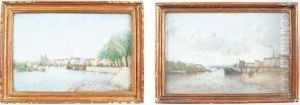 "quai De Bercy" Et "vue Du Pont D'austerlitz" "quai De Bercy" Et "vue Du Pont D'austerlitz"