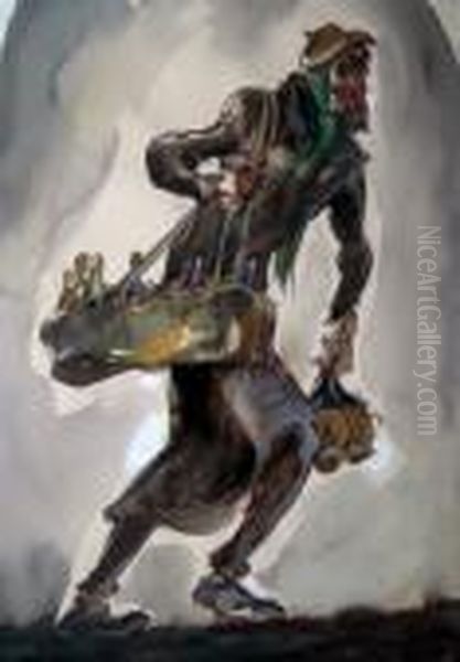 Personaggio Al Lavoro - Il Vinaio - view 1