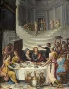 Les Noces De Cana by Lavinia Fontana