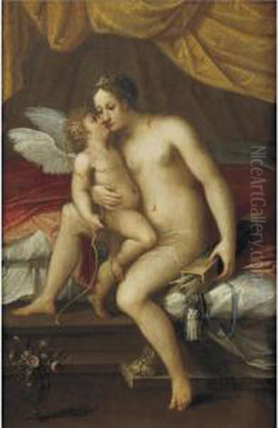 Venus And Cupid - view 1