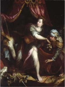 Judith And Holofernes by Lavinia Fontana
