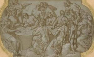 The Feast Of The Gods: Design For A Ceiling Compartment