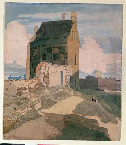 On the Walls, Great Yarmouth c.1812 - view 1