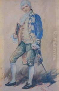 Gentiluomo In Abiti Settecenteschi