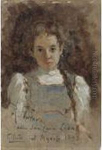 Bambina Con La Treccia
