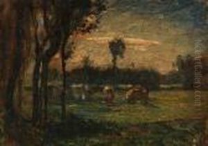 Pascolo by Antonio Fontanesi
