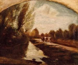 Ritorno Dal Pascolo by Antonio Fontanesi