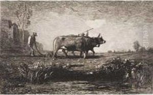 Il Lavoro by Antonio Fontanesi