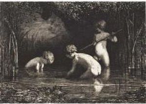 Ranocchi by Antonio Fontanesi