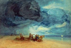 Storm on Yarmouth Beach 1831