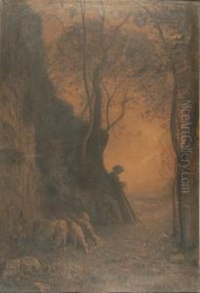 Contadina Con Pecore - view 1