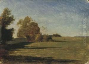 Paesaggio Del Delfinato by Antonio Fontanesi