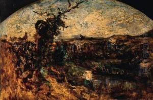 Paesaggio by Antonio Fontanesi
