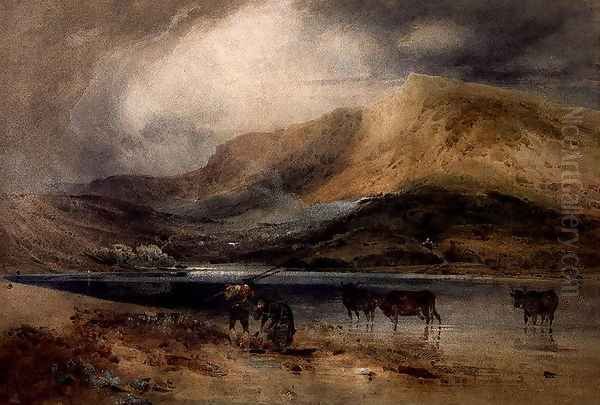 Gormire Lake, Yorkshire, c.1803 - view 1