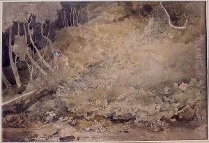 Bank of the Greta, Yorkshire, 1805-06 by John Sell Cotman