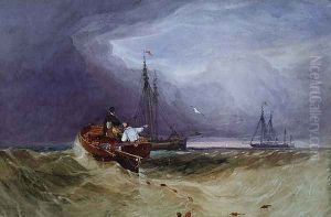 Fishing Boats off Yarmouth