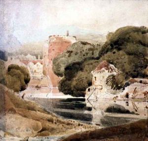 The Water Gate, York by John Sell Cotman