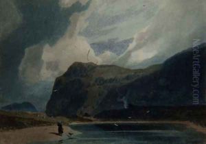 Mountain Scene in Wales 1810 by John Sell Cotman