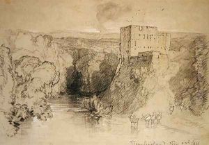 Framlingham Castle 1841 by John Sell Cotman