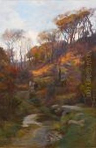 The Path To The Village by Elizabeth A.Stanhope Forbes