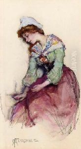 Idle Moments by Elizabeth A.Stanhope Forbes