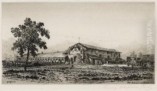 View Of San Antonio De Padua
Mission, California, Pl. 14, From Etchings Of The Franciscan Missions Of
California by Henry Chapman Ford