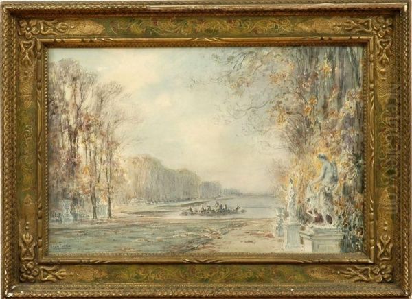 View Of The Basin Of Apollo At Versailles - view 1