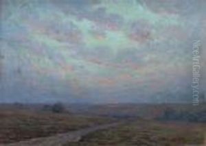 Coucher De Soleil by Henri Foreau