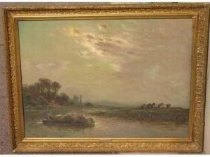 Le Remorquage De La Peniche by Henri Foreau