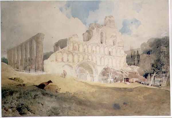 St. Botolph's Priory Colchester, c.1804-5 - view 1