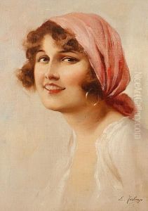 Head Studies Of Young Peasant Women