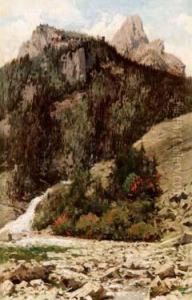 Ruscelletto Di Montagna by Achille Formis Befani