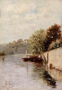 Paesaggio Fluviale by Achille Formis Befani