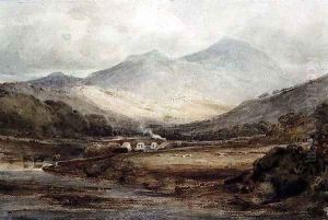 Tan-y-bwlch, Merionethshire 1801 by John Sell Cotman