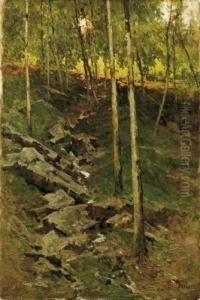 Nel Bosco by Achille Formis Befani