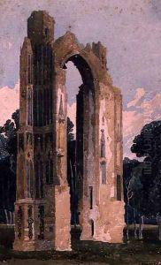 Ruins of Walsingham Priory, Norfolk, 1807-08 by John Sell Cotman
