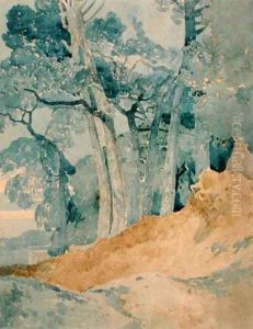Study of Trees at Harrow, 1808